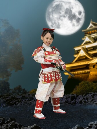 株式会社スタジオアリス 鎧兜シリーズに女児向け甲冑「女武将」が初登場！新作衣装＆専用背景が２０２６年４月２９日より予約開始！