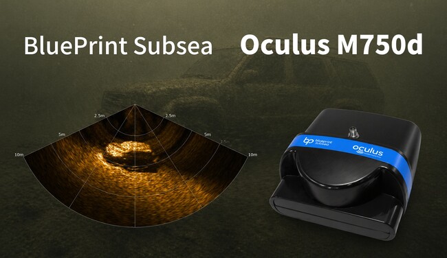 水中を可視化するマルチビームソナー「Oculus M750d」を特別価格で！　通常50万円→30万円で導入検証を支援するキャンペーンを開始