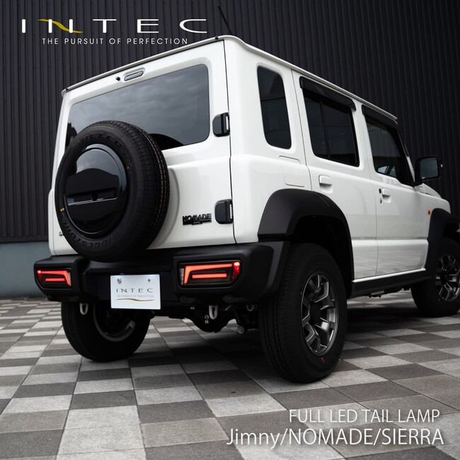 ジムニーノマド完全対応！JB64/JB74/JC74用 INTEC 新作フルLEDテールランプ予約販売開始！