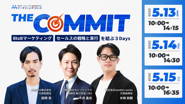 THE COMMIT　BtoBマーケティング／セールスの戦略と実行を結ぶ３Days