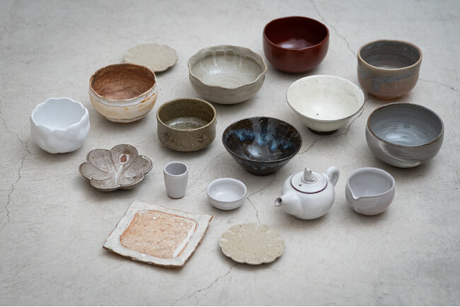 2026年5月9日（土）～5月17日（日）京都・太秦にて、若手陶芸作家5名による茶器展「お茶の時間 vol.1」を開催
