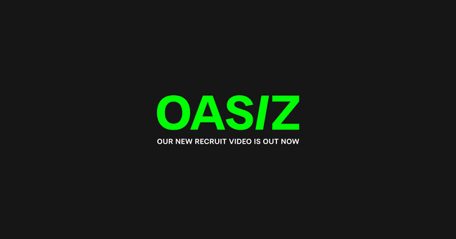SNS×縦型動画でブランドグロースを支援するOASIZ採用強化に向けたリクルート動画を公開