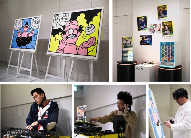 「THE MOMENT -その一瞬展 by VELO-」イベントレポート　VELOがアートと音楽を通じて“その瞬間をREMIX”する体験型展示を開催
