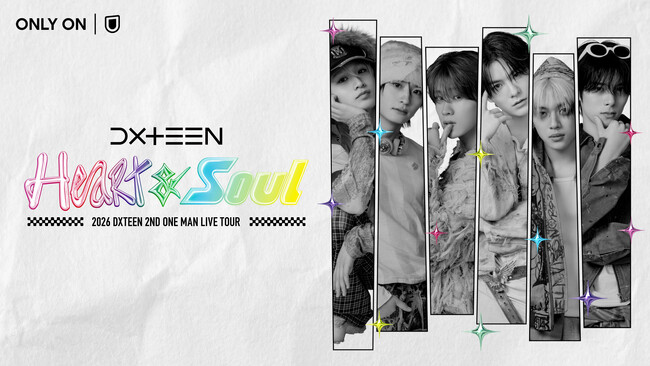 DXTEENの全公演SOLD OUTとなった2ndワンマンツアーをU-NEXTにて独占生配信決定！