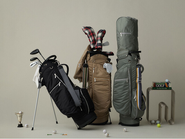 【moln】旅する視点をゴルフへ。日常とラウンドを繋ぐ「moln Golf Caddie Bag」 新発売。