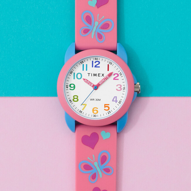 今こそ、敢えてのアナログ時計！子供たちの「自立」を育む、おしゃれな知育時計『TIMEX KIDS ANALOG（タイメックス キッズ アナログ）』。かわいい最新4デザインが登場。
