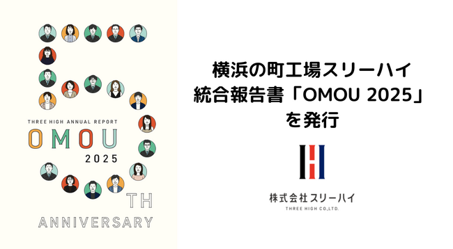横浜の町工場スリーハイ、統合報告書「OMOU 2025」を発行