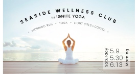 海辺で楽しむラン＆ヨガイベントSeaside Wellness Club by IGNITE YOGA