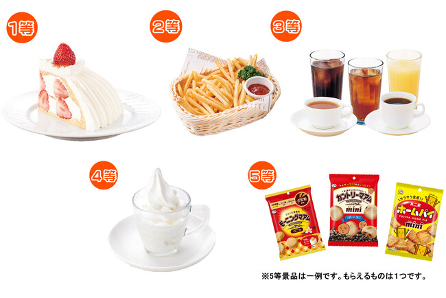 〔不二家レストランご来店感謝特別企画〕店内でご飲食いただいたお客様全員対象！ みんなで楽しめる「くじ引きキャンペーン」実施