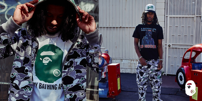 BAPE(R) x HIDDEN(R)