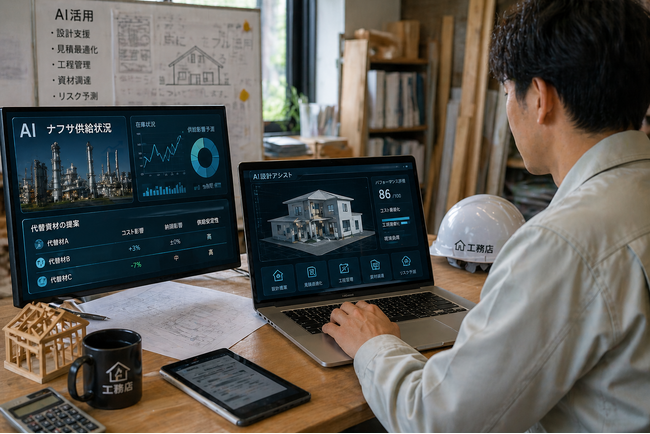 ナフサ危機の対応にAI活用。建築AI経営研究会を運営する浜松の工務店が事例紹介