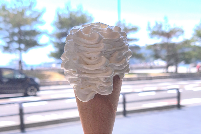 【松島門前店限定】まるで“花”が咲くソフトクリーム誕生！GWより販売開始