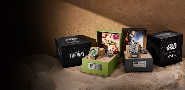 FOSSIL、5月4日「スター・ウォーズの日」に『マンダロリアン』限定コレクションを発表