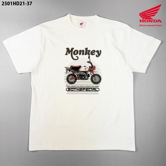 HONDA Monkey　Tシャツが「成田空港ターミナル3」に登場！