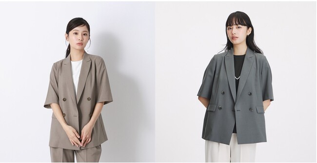 昨夏、一部店舗で完売となった夏のビジネスウエアの新定番　夏に嬉しい「8つの多機能」を備えた『半袖ジャケット』が登場