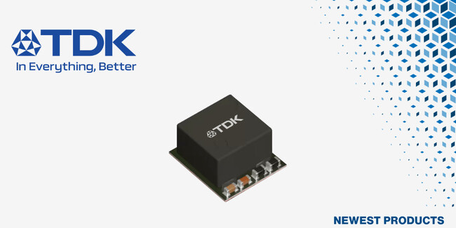 マウザー、TDK FS1525 25A スタッカブルµPOLレギュレータの取り扱いを開始