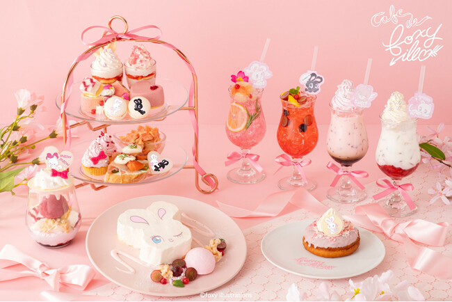 foxy illustrationsのコラボカフェ『Cafe de foxy illustrations』が期間限定オープン！！