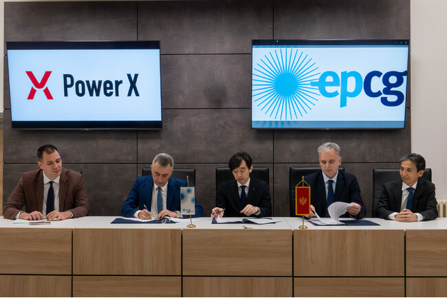 モンテネグロの国営電力会社EPCGと蓄電システムに関する戦略的協力について覚書を締結