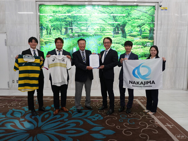 【スポンサー契約締結】中島工業株式会社、大阪公立大学ラグビー部の公式スポンサーに就任