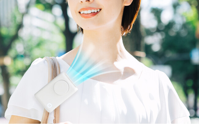 手ぶらで涼風　使い方は無限大の多用途ハンディファン『4WAYハンズフリークリップファン』を発売