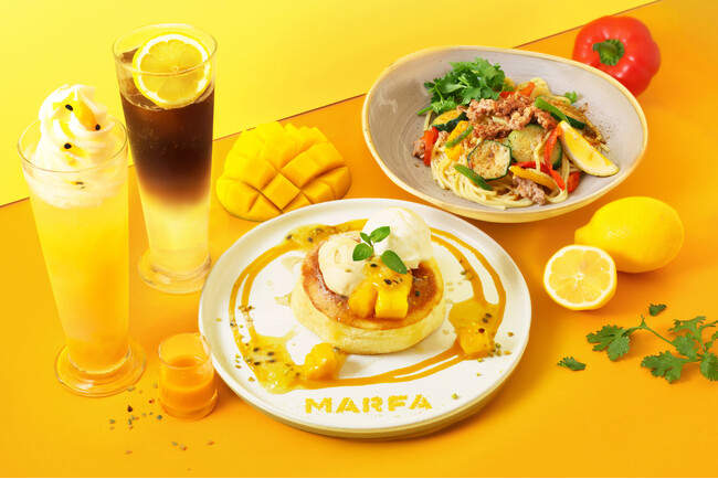 MARFA CAFEから、夏の日差しに映える彩り鮮やかな新メニューが5/14(木)より新登場!!