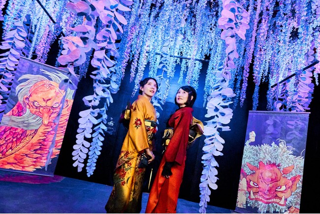 『動き出す妖怪展 TOKYO ～Imagination of Japan～』5月11日（月）より5月限定で「平日夕方割」と「和装来場者への特製うちわプレゼント」を実施。