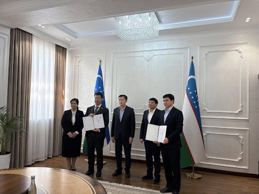 日本初、ウズベキスタン大統領令に基づく国家プロジェクトに参画。シルダリヤ州政府・職業教育庁・TDGの三者間で調印式を実施