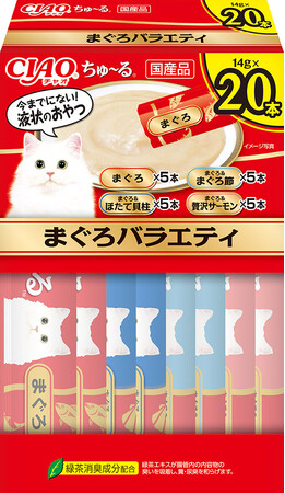 いなばペットフード 「CIAO ちゅ~る 20本入り(BOX)」が新登場!