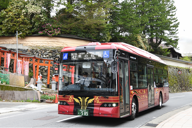 BYD電気バス、和歌山県内で初導入　高野山の世界遺産*¹エリア、“南海りんかんバス 高野山内線”で「K8」運行開始