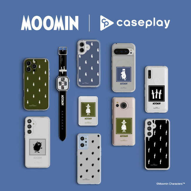 北欧の人気キャラクター「MOOMIN(ムーミン)」のスマートフォンアクセサリーがデザイン×160機種以上のラインナップでcaseplayから登場！