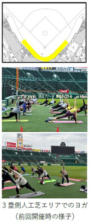 6月13日（土）開催・阪神甲子園球場でエクササイズができる！ 「グローバルウェルネスデー＆国際ヨガデー2026 in阪神甲子園球場」