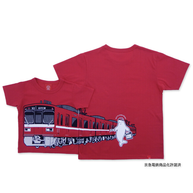 京急1500形×OJICO「シロイルカ」半袖Tシャツが先行販売で登場!