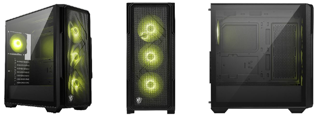 MSI、ARGBファンを4基標準搭載したゲーミングPCケース「MAG FORGE 340R AIRFLOW」「MAG FORGE M120R AIRFLOW」をドスパラ限定で発売
