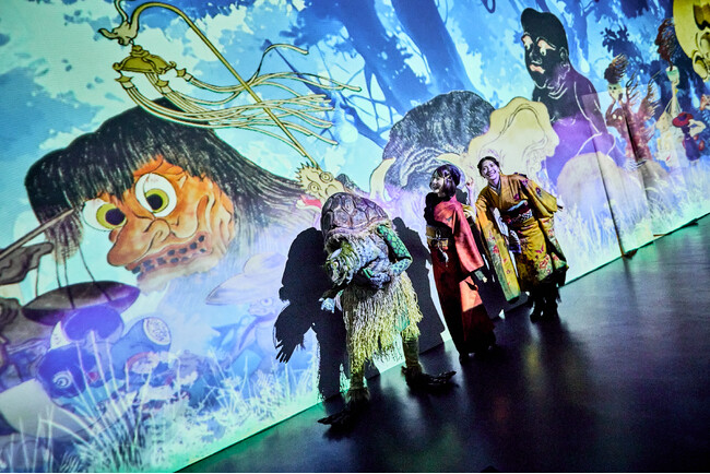 【開催中】「動き出す妖怪展 TOKYO」で新キャンペーンを開始。「平日夕方割引」と「特製うちわプレゼント」。日本が誇る妖怪美術と立体映像と造形で大人から子どもまで楽しめるイマーシブアートミュージアム。
