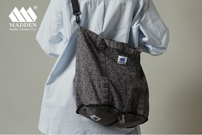 【MADDEN（メデン）】現代のライフスタイルに最適化された、折りたためる本格キャンバストート「CANVAS FUNNY TOTE BAG」が新登場！