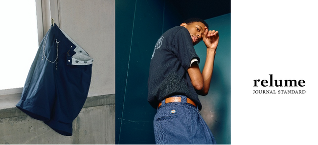 「JOURNAL STANDARD relume」より “大人が穿けるワークショーツ”をテーマにした「Dickies(R)」別注モデルが登場