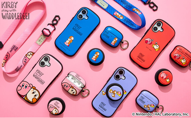 【iFace】カービィ&ワドルディ新デザインのモバイルアクセサリーが登場