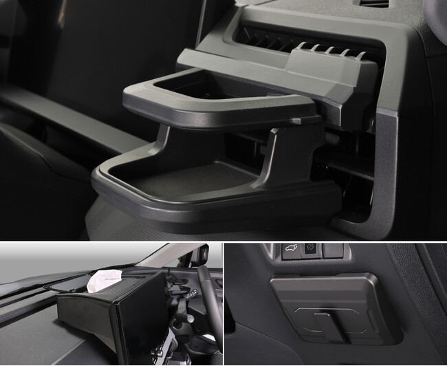新型RAV4専用｜車内装のモチーフをデザインに取り込んだ、収納アクセサリー3種登場
