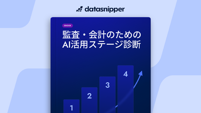 【最新版eBook公開】監査・会計部門のAI導入はなぜ成果につながらないのか？ データスニッパーが「AI活用ステージ診断」を公開
