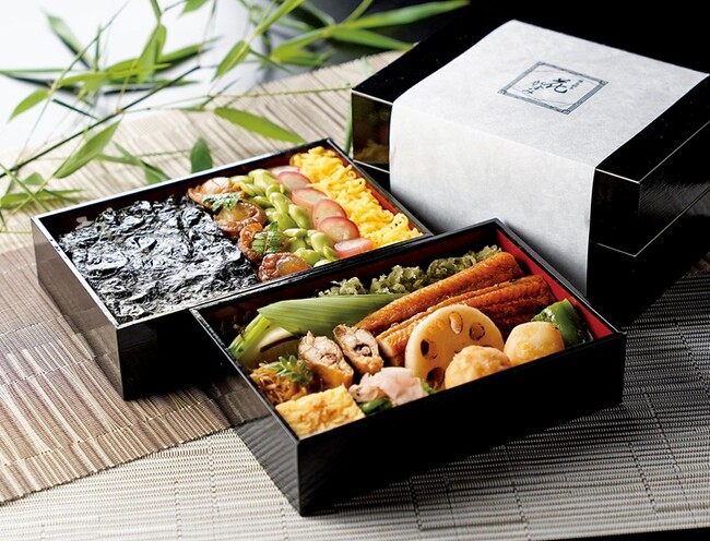 【明治記念館】6月１日(月)より、懐石料亭「花がすみ」夏の味わいを詰めた季節限定テイクアウト海苔弁当『夏の幸』を提供開始