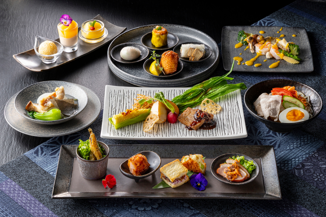 中国料理「チャイナシャドー」より、東北が誇る食の魅力を堪能する夏のガストロノミックシアターを6月4日(木)より提供開始