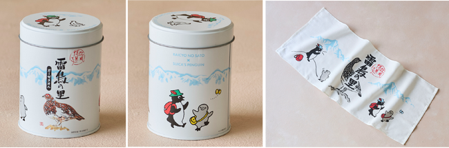信州土産でお馴染みの、雷鳥の里とコラボレーションした「Suicaのペンギン×雷鳥の里ガーゼタオル缶」を2026年5月20日（水）に発売！