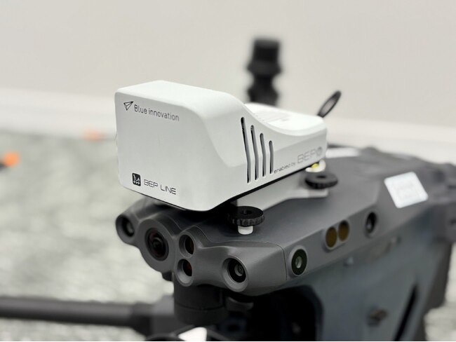 ブルーイノベーション、送電線ドローン点検ソリューション「BEPライン」の小型モジュール「BEPラインmini」を発表