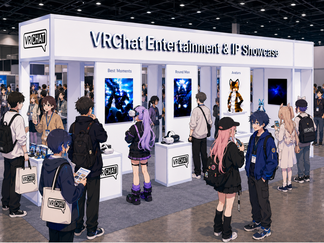 VRChat、『コンテンツ東京2026』の特設エリアで「VRChatをビジネスで活用するソリューション」を展示