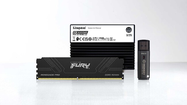 Kingston、最新ワークロードおよびエンタープライズ用途向け高性能製品ポートフォリオを拡充