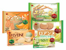 2つの味わいの“メロンフェア”商品