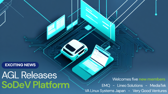 Automotive Grade Linux、SDV向けオープンソース  リファレンスプラットフォーム 「SoDeV 」の提供を開始、新たに5社が加盟