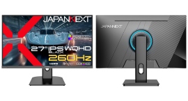 JAPANNEXTが27インチ IPS BLACKパネル搭載 260Hz対応のWQHDゲーミングモニターをECサイト限定 28,480円で5月14日(木)に発売 JAPANNEXTが27インチ IPS BLACKパネル搭載 260Hz対応のWQHDゲーミングモニターをECサイト限定 28,480円で5月14日(木)に発売