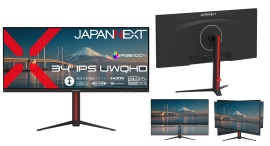 JAPANNEXTが34インチ IPSパネル搭載 アスペクト比21:9のUWQHDウルトラワイド液晶モニターを56,980円で5月14日(木)に発売 JAPANNEXTが34インチ IPSパネル搭載 アスペクト比21:9のUWQHDウルトラワイド液晶モニターを56,980円で5月14日(木)に発売