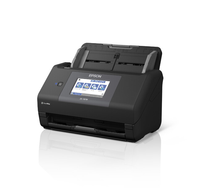 個人利用からデータ共有まで幅広く活用できるA4ドキュメントスキャナー『DS-787W』新発売